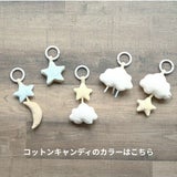 【ベビージム プレイジムマット】【プレミアム厚手ふわふわ】【コットンキャンディ】赤ちゃん(新生児0歳)から長く使える!折りたたみ収納ケース付きプレイマットと取り外せるおしゃれな知育おもちゃ。 寝返り腹ばい安心クッション！1000-21-61
