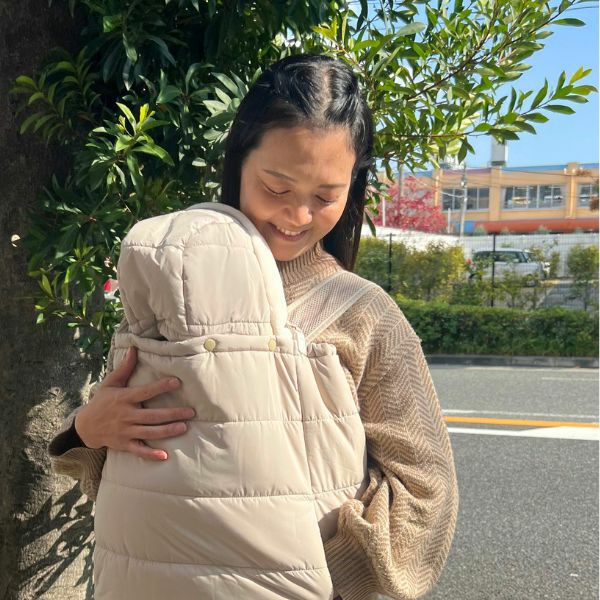 防寒ケープ 抱っこ紐ヒップシート 対応 赤ちゃん新生児から1歳2歳3歳