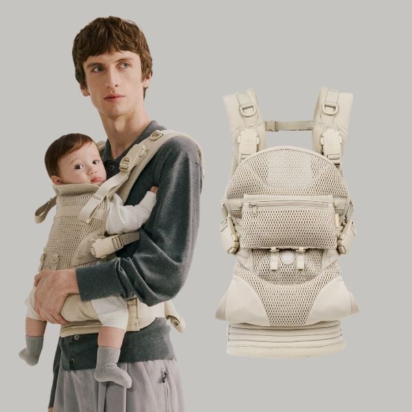 エアバギー テンポ サンドアッシュ(AIRBUGGY BABY CARRIER TEMPO)SAND ASH