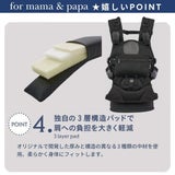 エアバギー 抱っこ紐【テンポ 】サンドアッシュ(AIRBUGGY TEMPO)新生児からメッシュでおしゃれに使えて、マグネットで簡単装着、セーフティーロックで安心！小さめママから大きめパパまでフィット感抜群
