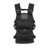 エアバギー 抱っこ紐【テンポ 】ジェットブラック(AIRBUGGY TEMPO)新生児からメッシュでおしゃれに使えて、マグネットで簡単装着、セーフティーロックで安心！小さめママから大きめパパまでフィット感抜群