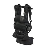 エアバギー 抱っこ紐【テンポ 】ジェットブラック(AIRBUGGY TEMPO)新生児からメッシュでおしゃれに使えて、マグネットで簡単装着、セーフティーロックで安心！小さめママから大きめパパまでフィット感抜群