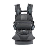 エアバギー 抱っこ紐【テンポ 】ディムグレー(AIRBUGGY TEMPO)新生児からメッシュでおしゃれに使えて、マグネットで簡単装着、セーフティーロックで安心！小さめママから大きめパパまでフィット感抜群