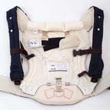 サンアンドビーチ(sun&beach) きじ【kigi】(OM-1)新生児から3歳頃まで使える!日本製のおしゃれで軽い抱っこ紐！日本人体型にフィット、落下防止（おんぶも簡単サポート）ベビー安全ベルトと【腰パッド付】サンアンドビーチ正規取扱店ルカコストアで試着比較購入可